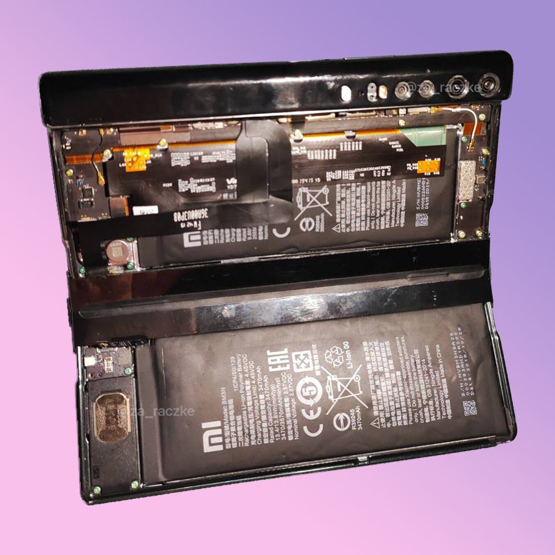 Прототип складного смартфона Xiaomi