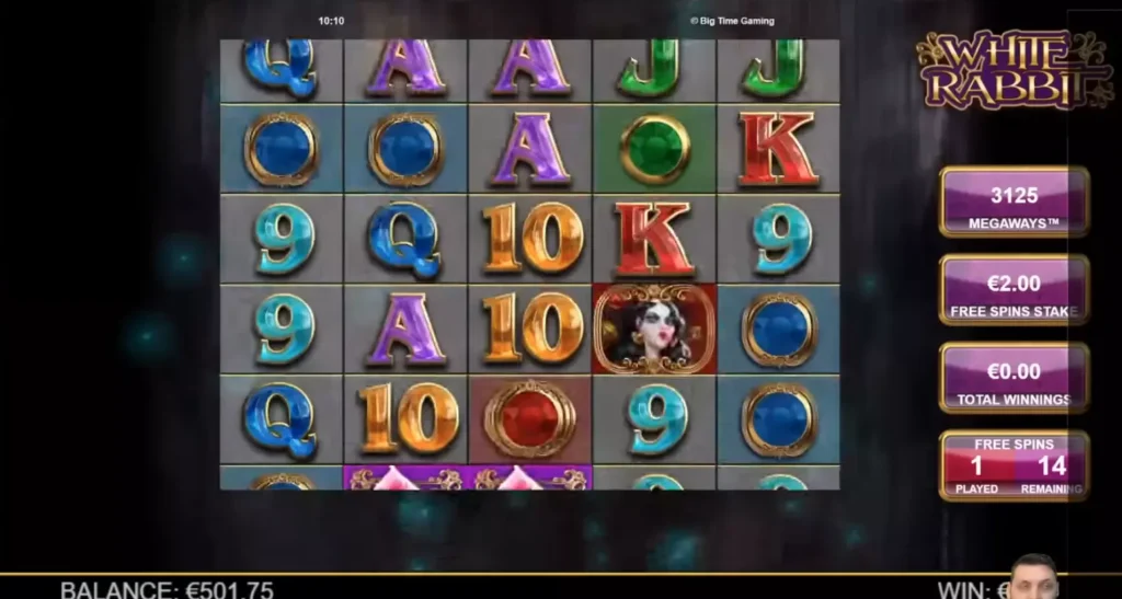 Бонусная игра White Rabbit